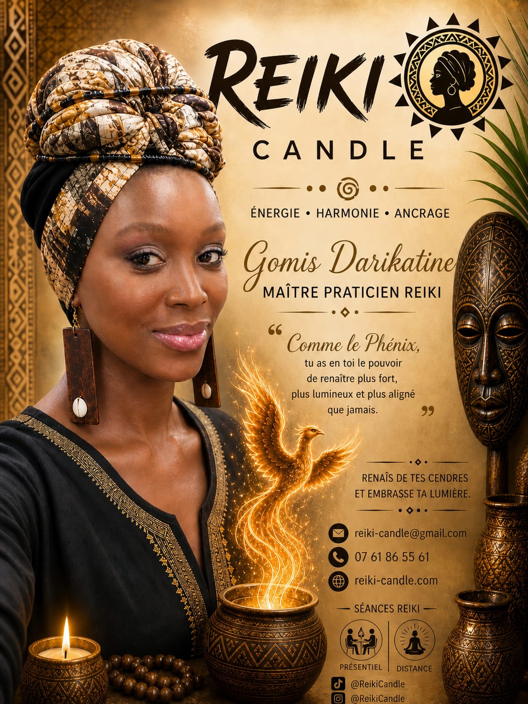 Reiki Candle - praticienne